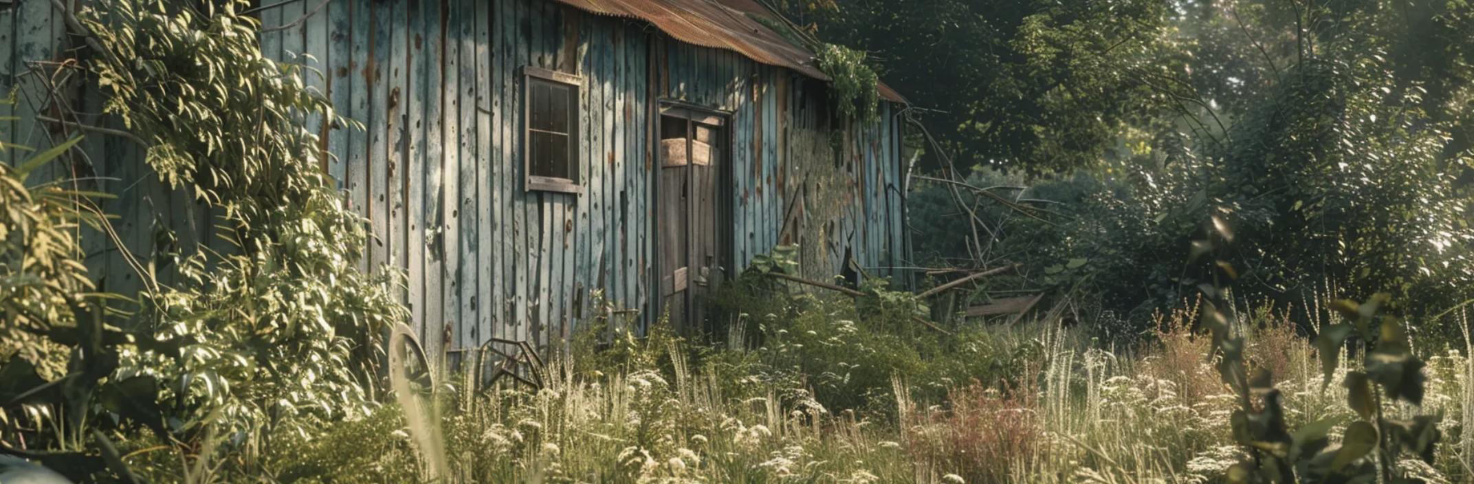 Old Worn Down Shed